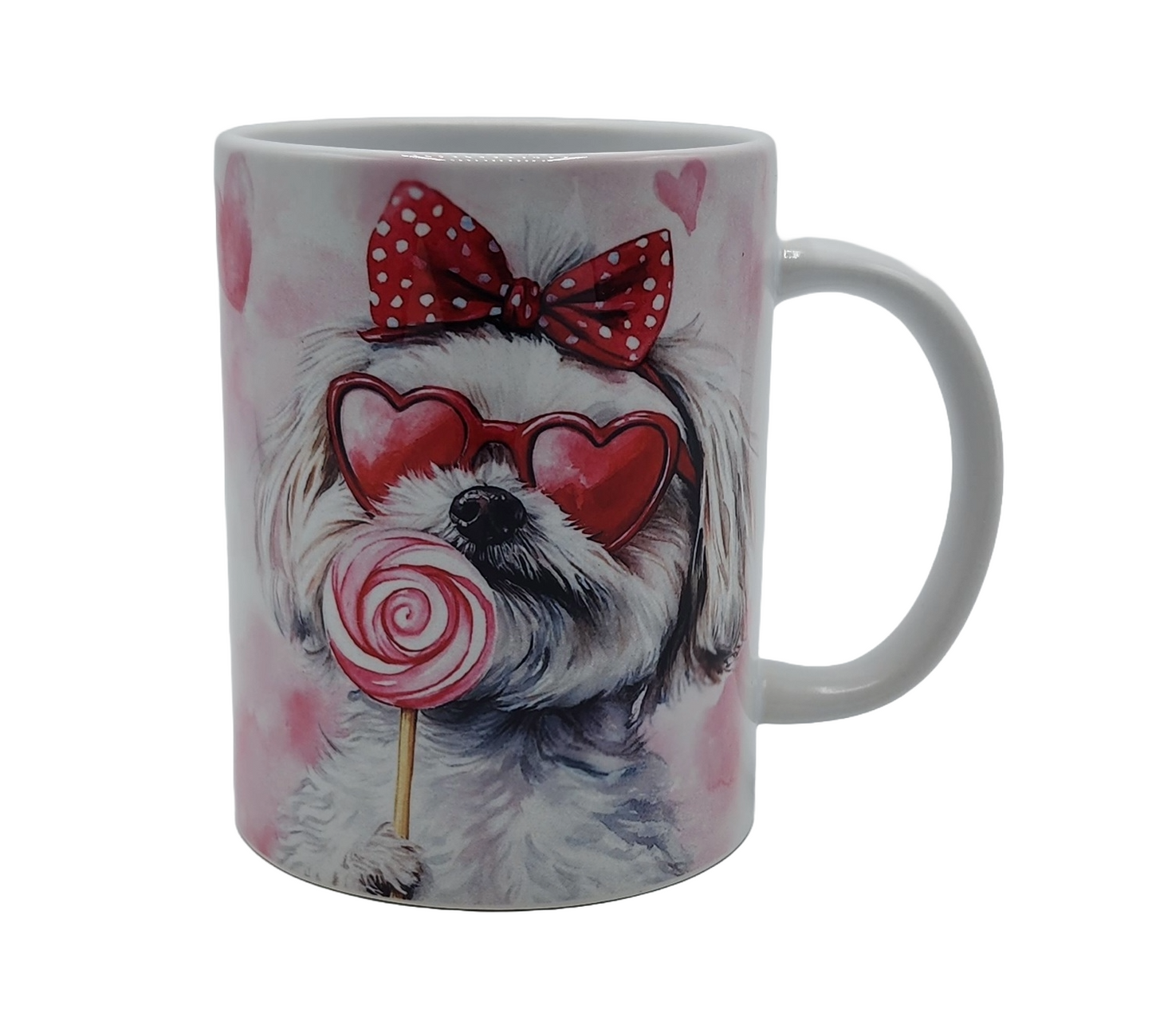15 oz Ceramic Mug - Maltese Valentine