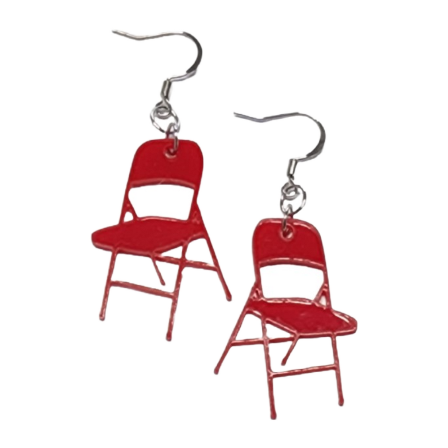 Acrylic Folding Chair Earrings