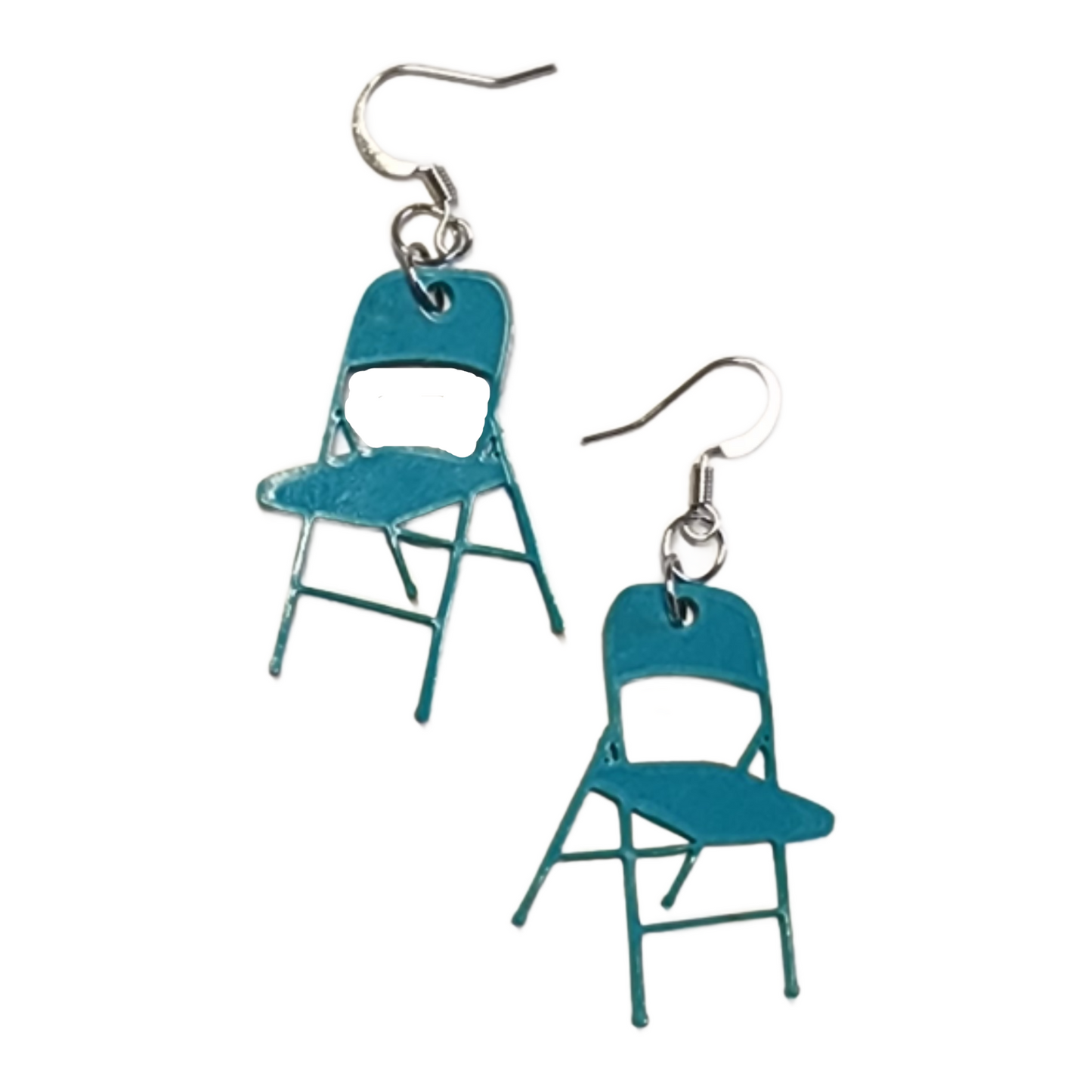 Acrylic Folding Chair Earrings