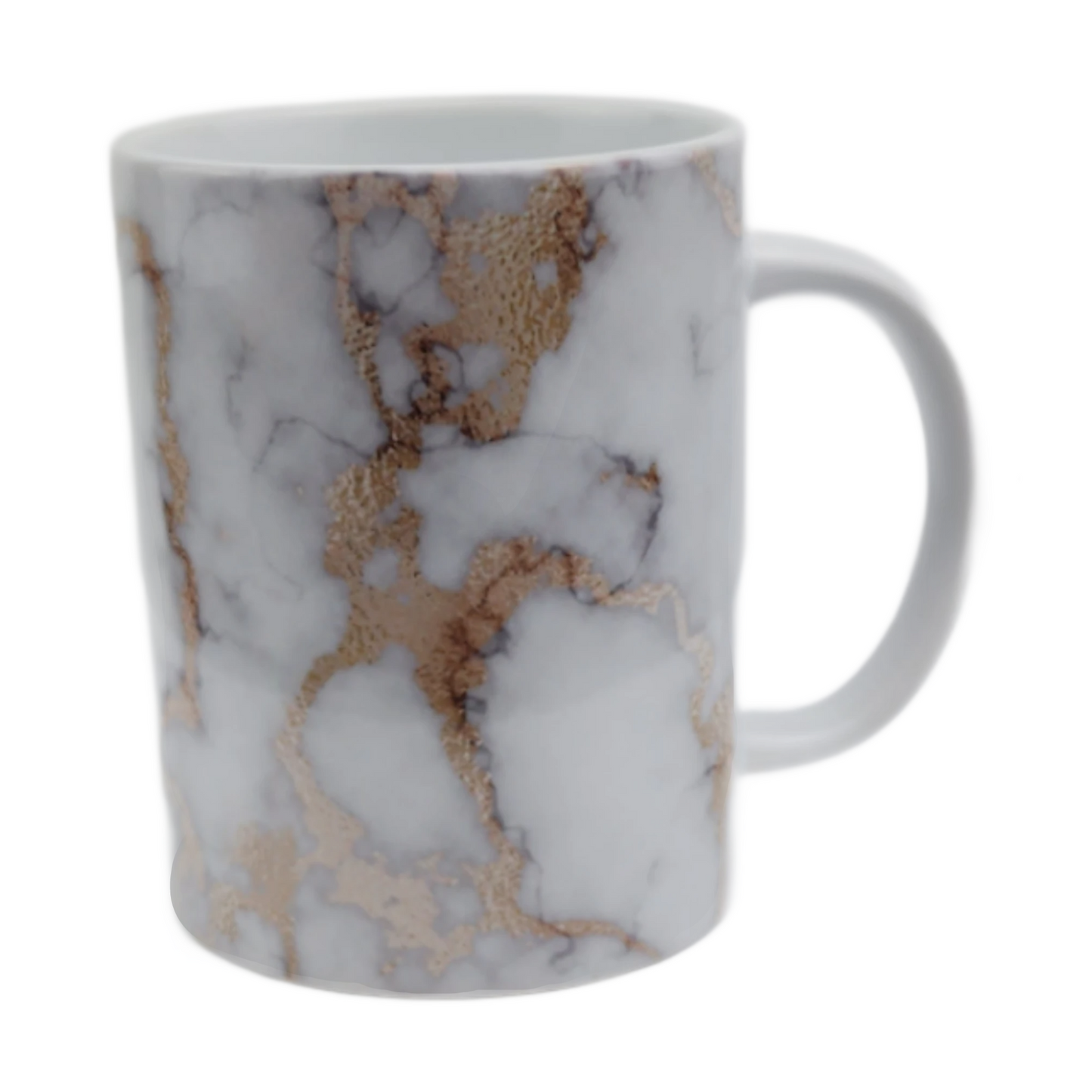 Gold Marble 15 oz Ceramic Mug