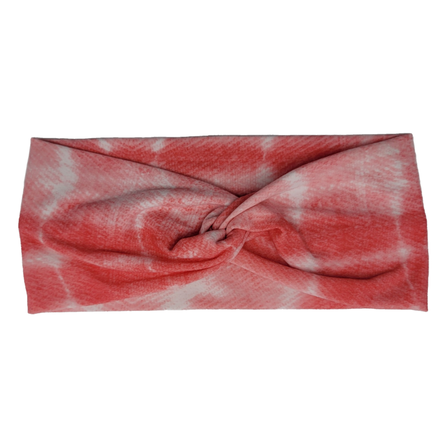 Tie Dye Twist Knot Fashion Headband - Watermelon