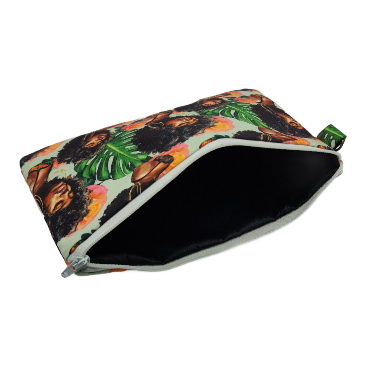Top Zipper Lined Bag - Foxy Lady Floral