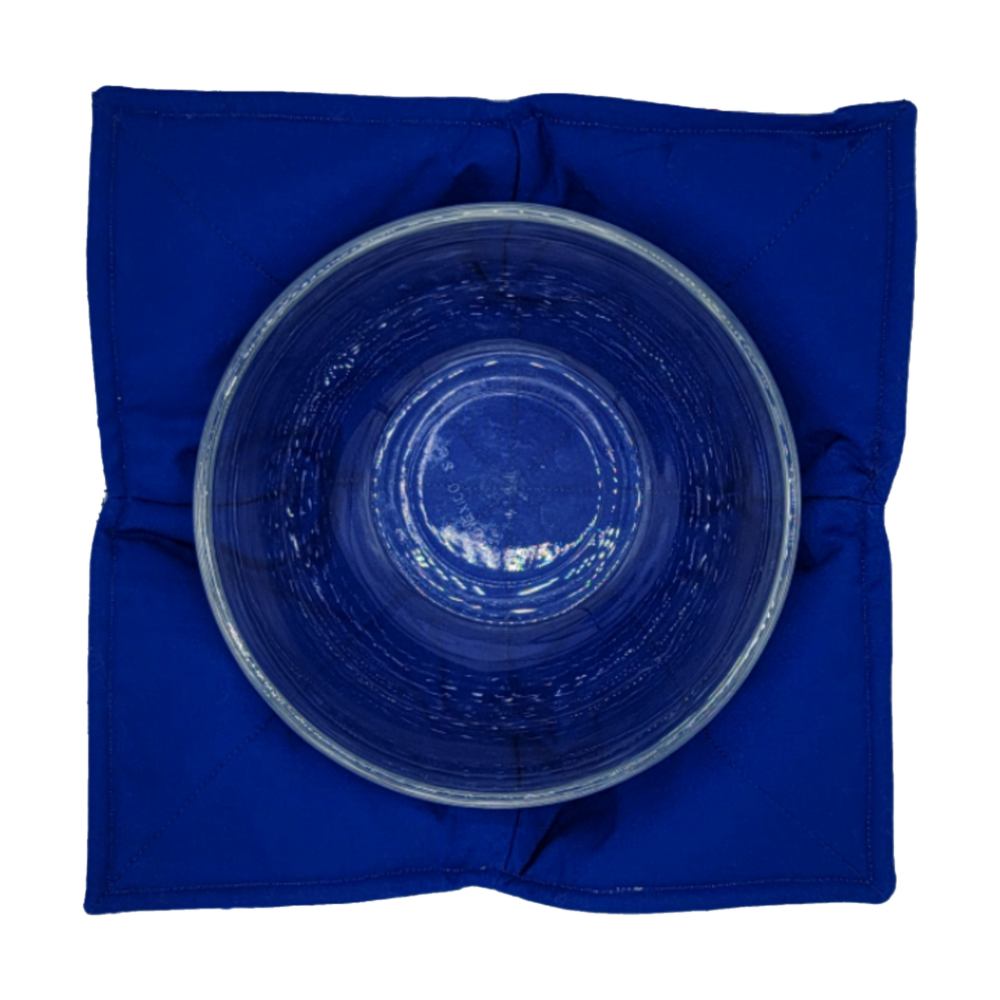 Reversible Bowl Cozy - Texas Cities Ivory/Royal