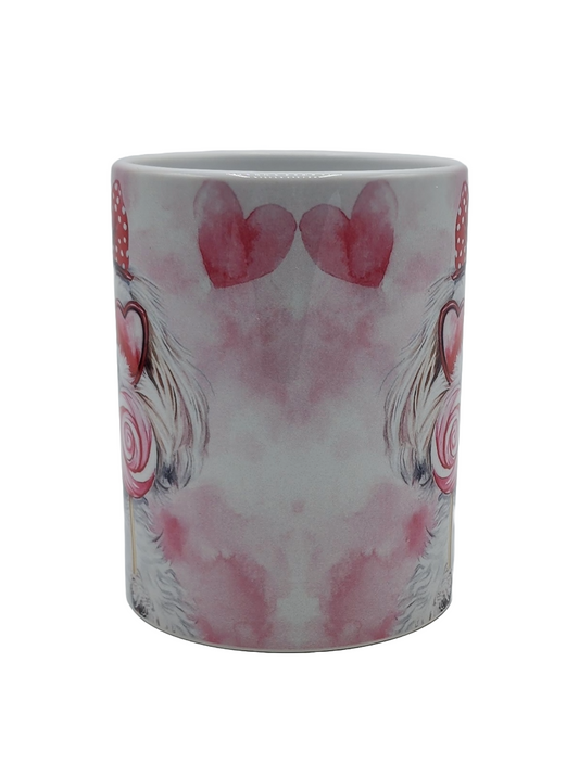 15 oz Ceramic Mug - Maltese Valentine
