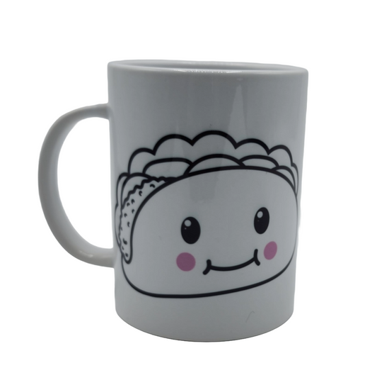 15 oz Ceramic Mug - Single, Taken, Tacos Valentine