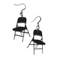 Acrylic Folding Chair Earrings