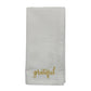 Thanksgiving Sentiments Embroidered Cotton 18x18 inch Dinner Napkins
