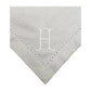 Hemstitched 18 inch Cotton Dinner Napkin with Embroidered Monogram