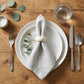Hemstitched 18 inch Cotton Dinner Napkin with Embroidered Monogram
