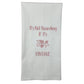 It's Not Hoarding If It's Vintage Embroidered Applique Flour Sack Tea Towel - Gooseberry