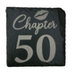 Laser Engraved Square Slate Coaster - Chapter 50 Lips