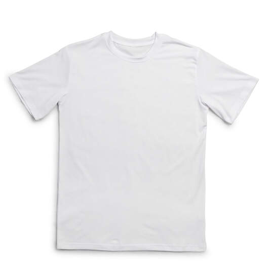 Unisex S/S Graphic Tee - White