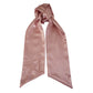 Handmade Satin Monogrammed Bouquet Sash - Blush Pink