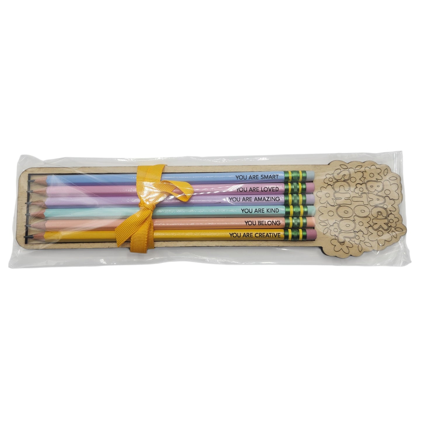 TICONDEROGA 6 Pk Engraved Pencils - Student Words of Affirmation