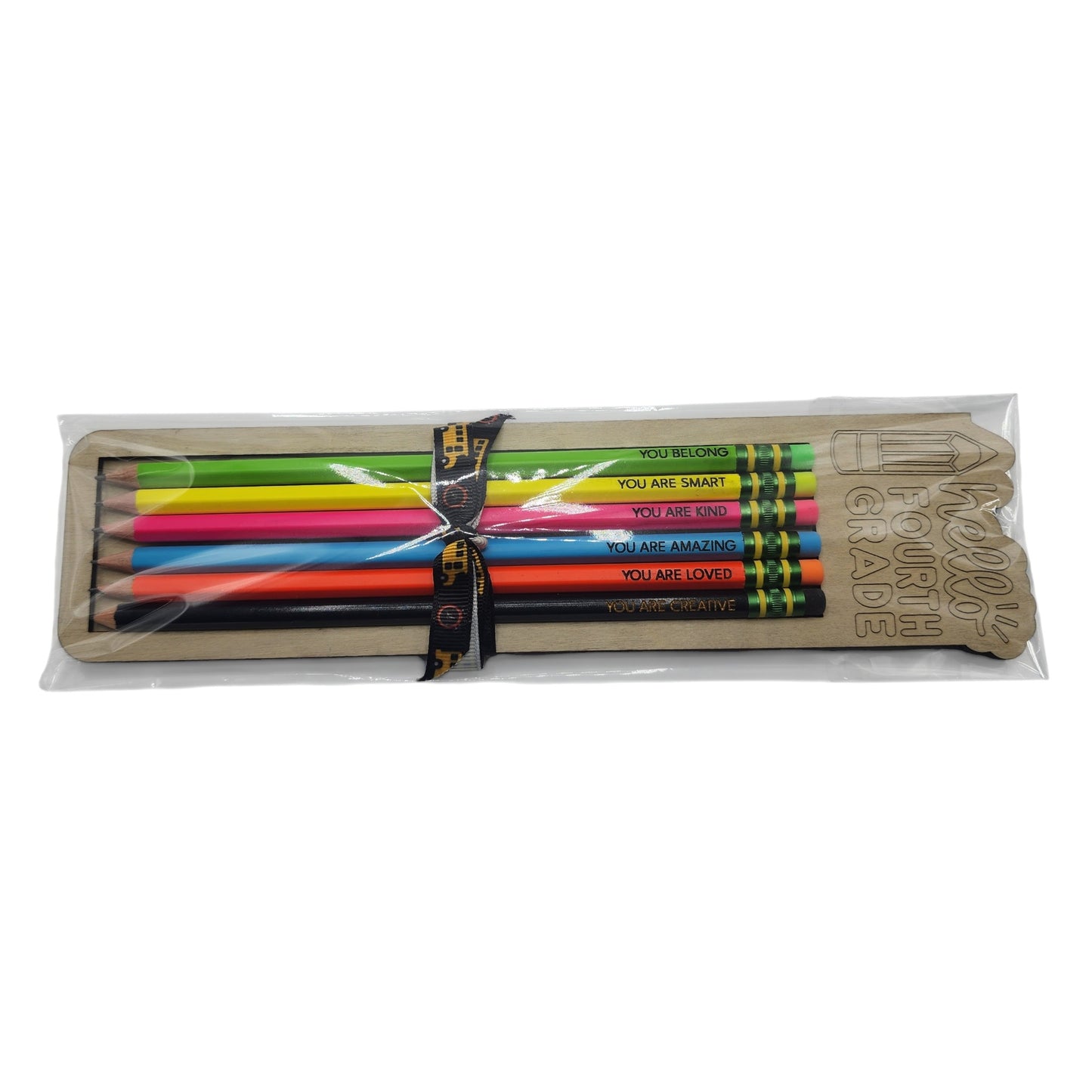 TICONDEROGA 6 Pk Engraved Pencils - Student Words of Affirmation