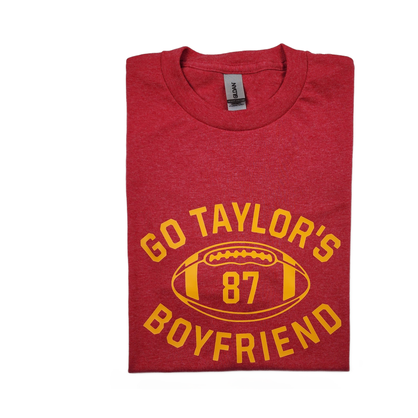 Unisex Short Sleeve Crew Neck Tee Shirt - Go Taylor's Boyfriend